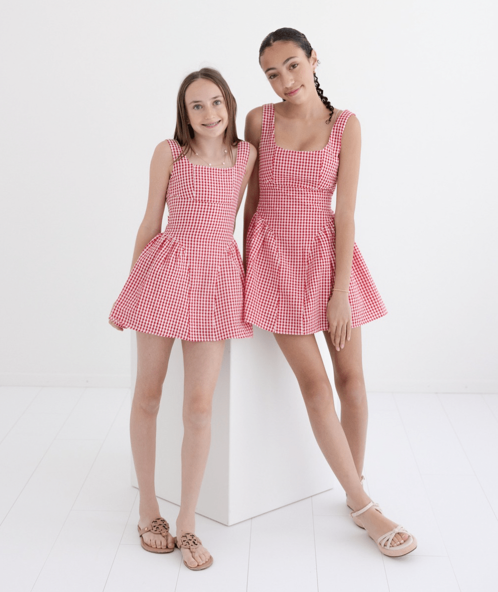 Tween Brenna Gingham Dress - CAKEWISH