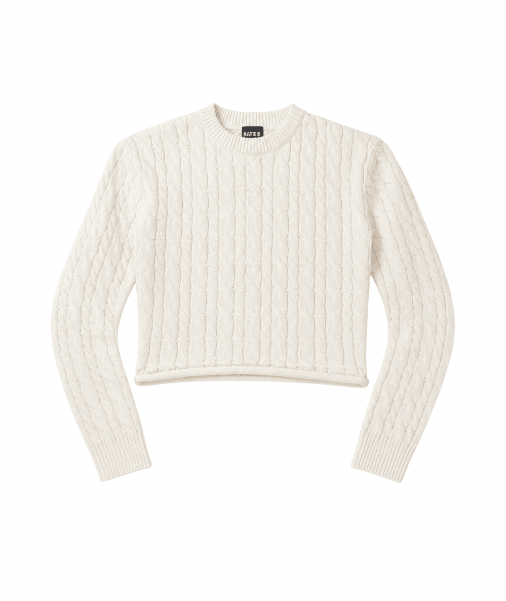 Tween Briar Cable Knit Sweater - CAKEWISH