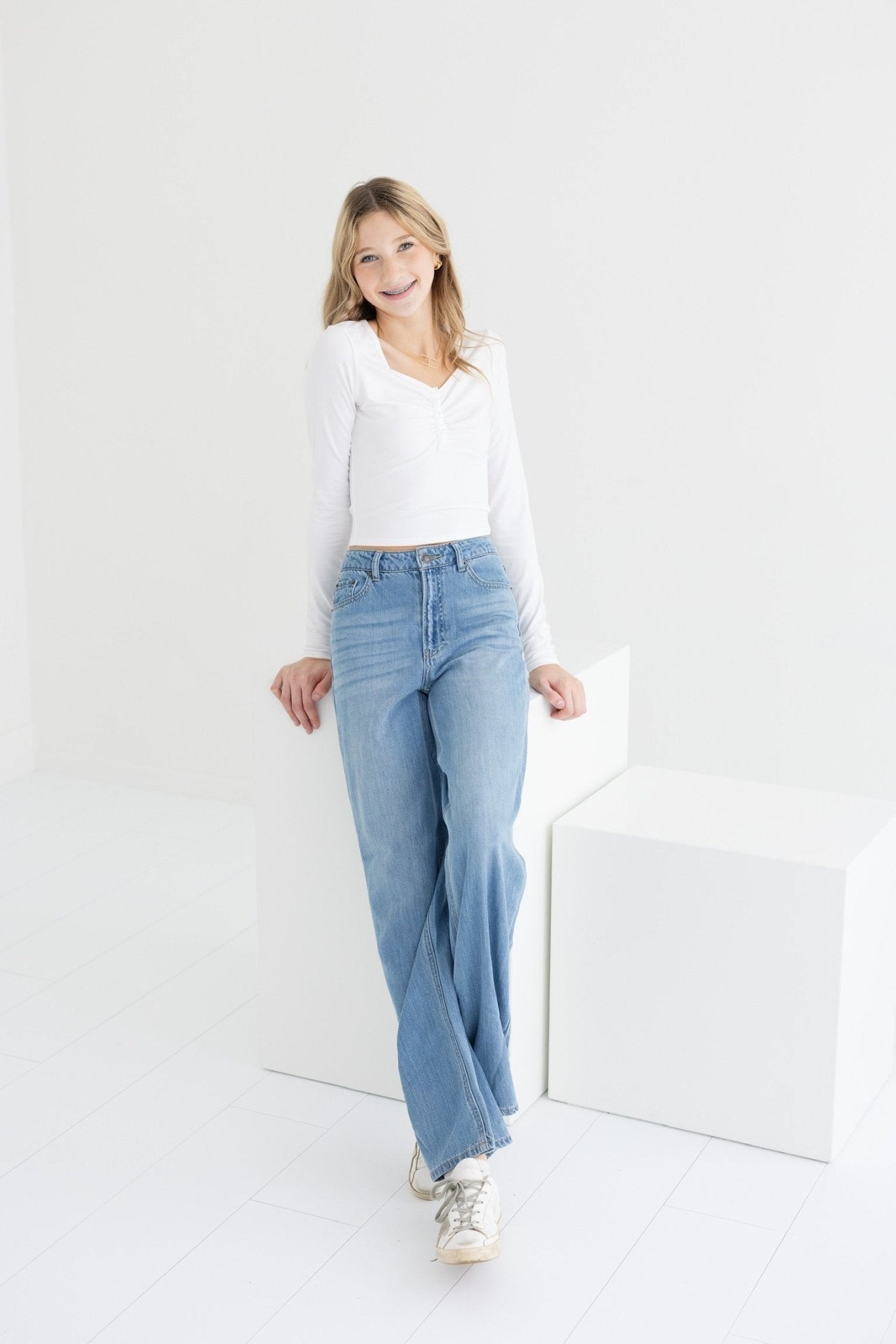 Tween Brooklyn Light Wash Denim - CAKEWISH