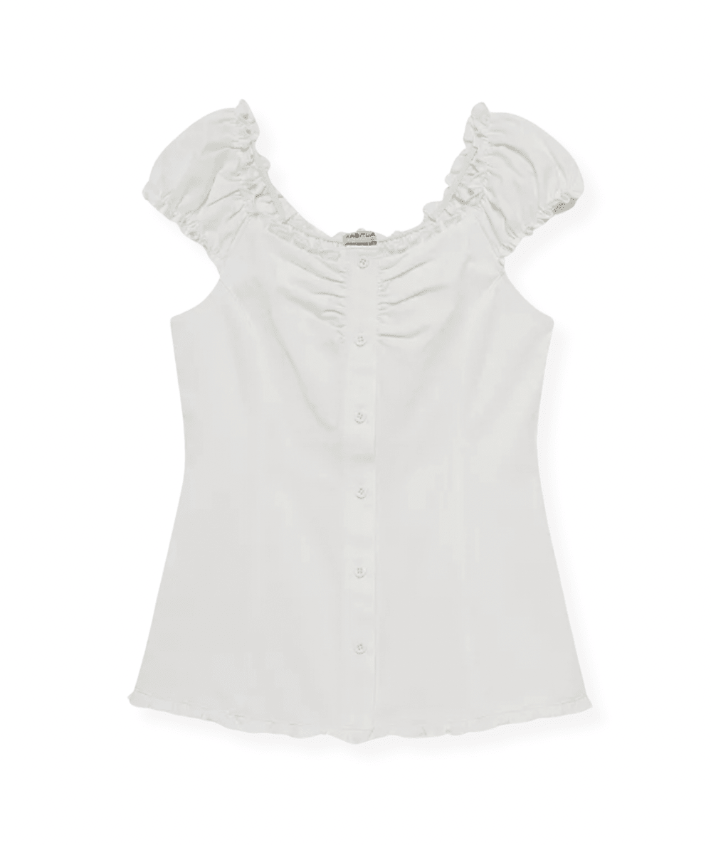 Tween Button Front Top - CAKEWISH