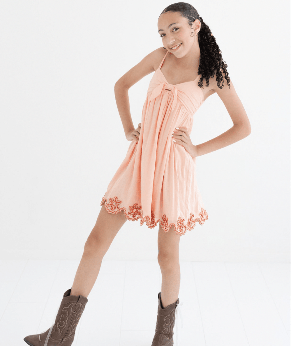 Tween Cascadian Ric Rac Dress - CAKEWISH