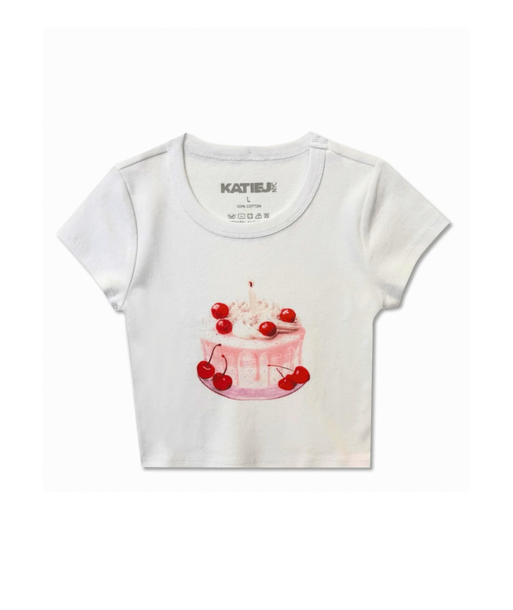 Tween Cherry Cake Tee - CAKEWISH
