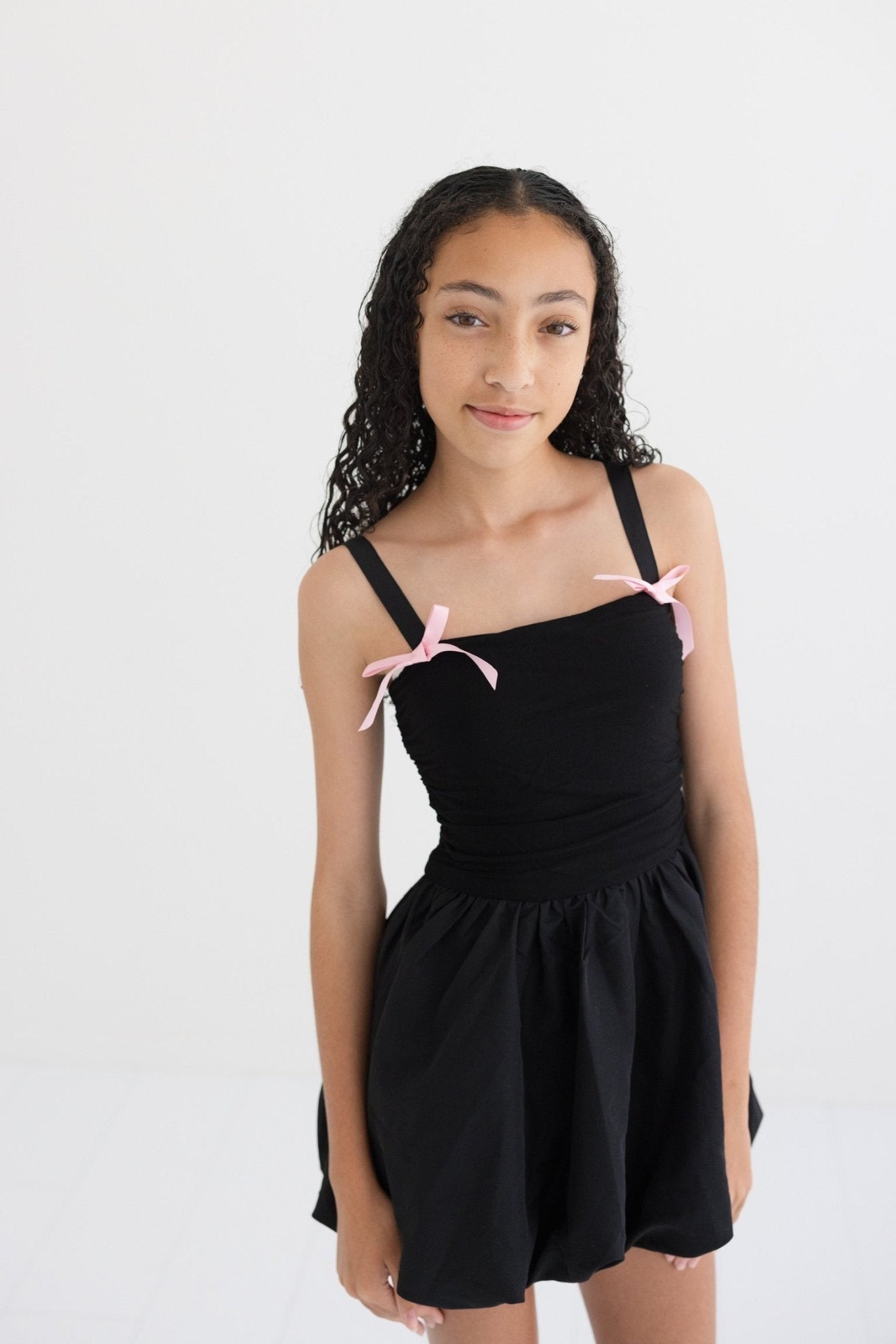 Tween Chiara Multi Fabric Bubble Dress - CAKEWISH