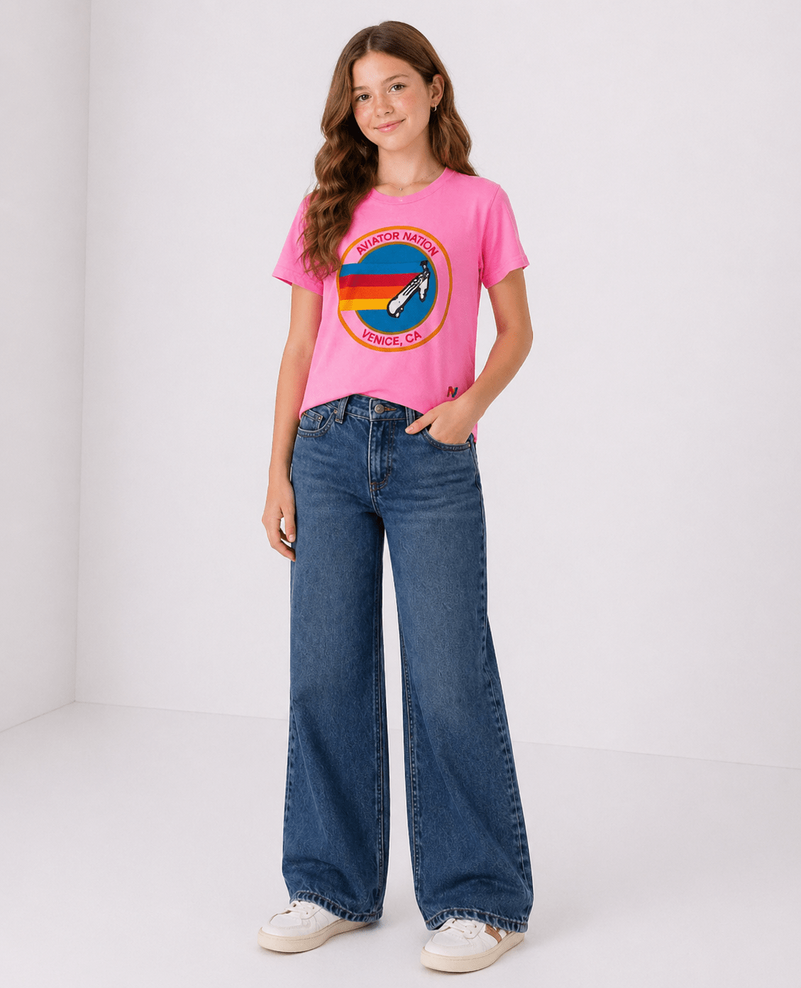 Tween Chicago Wide - Leg Low Rise Jeans - CAKEWISH