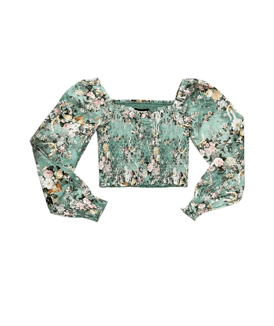 Tween Chloe Print Top - CAKEWISH