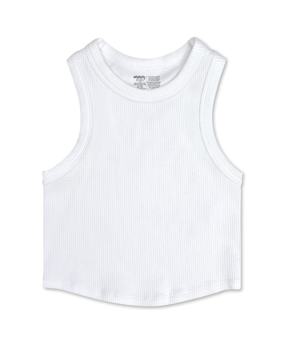 Tween Cropped Ribbed Racerback - CAKEWISH