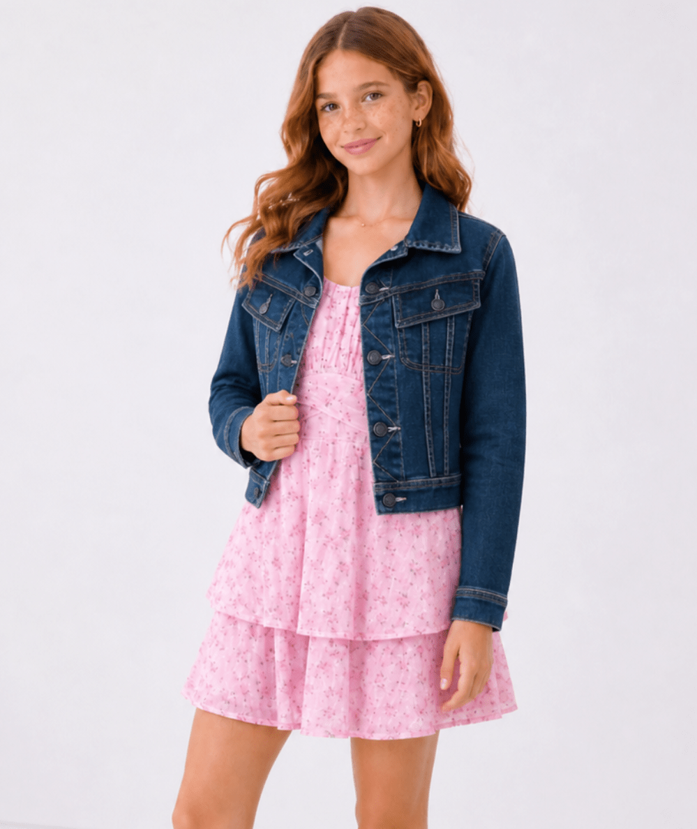 Tween Dallas Denim Jacket - CAKEWISH