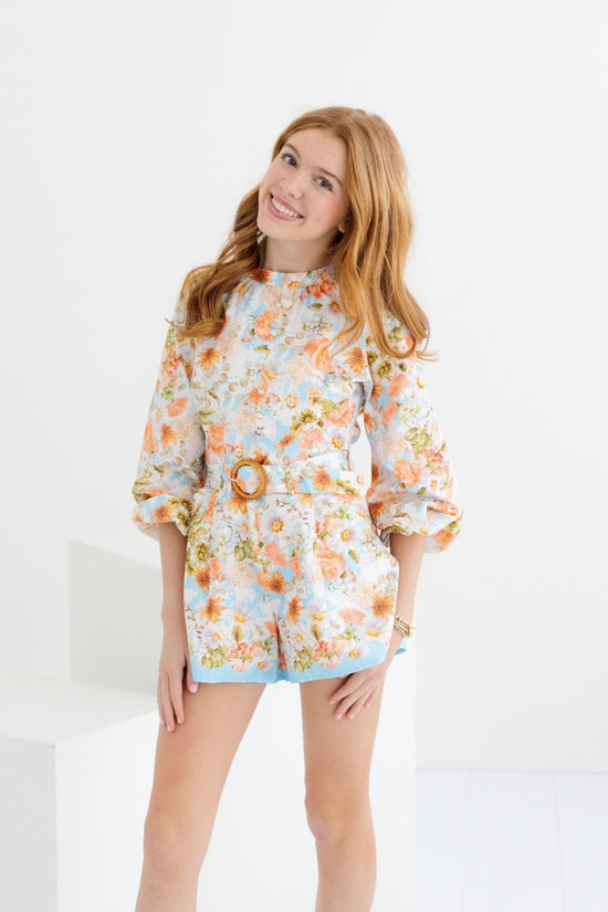 Tween Daphne Long Sleeve Romper - CAKEWISH