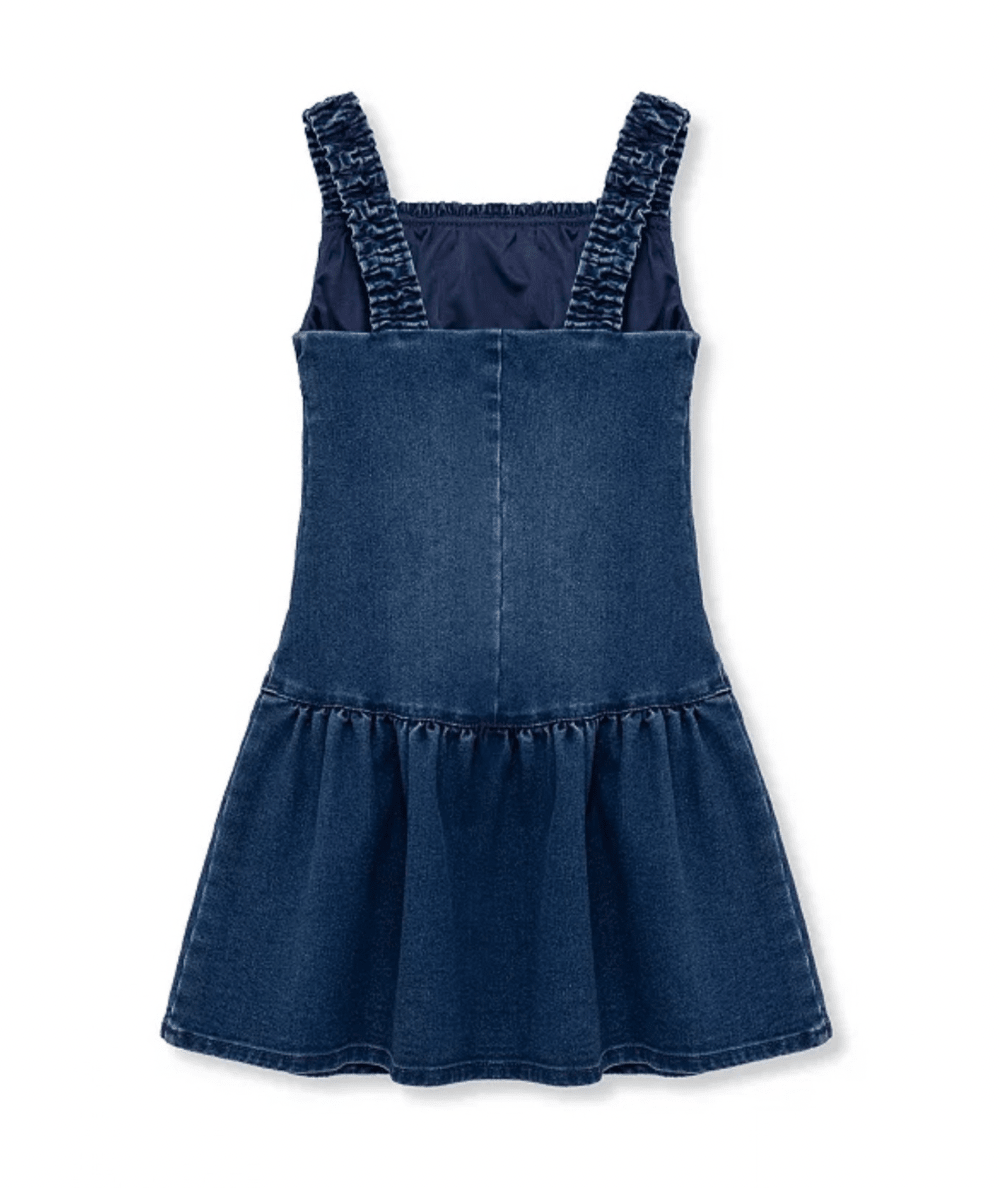 Tween Denim Drop Waist Dress - CAKEWISH