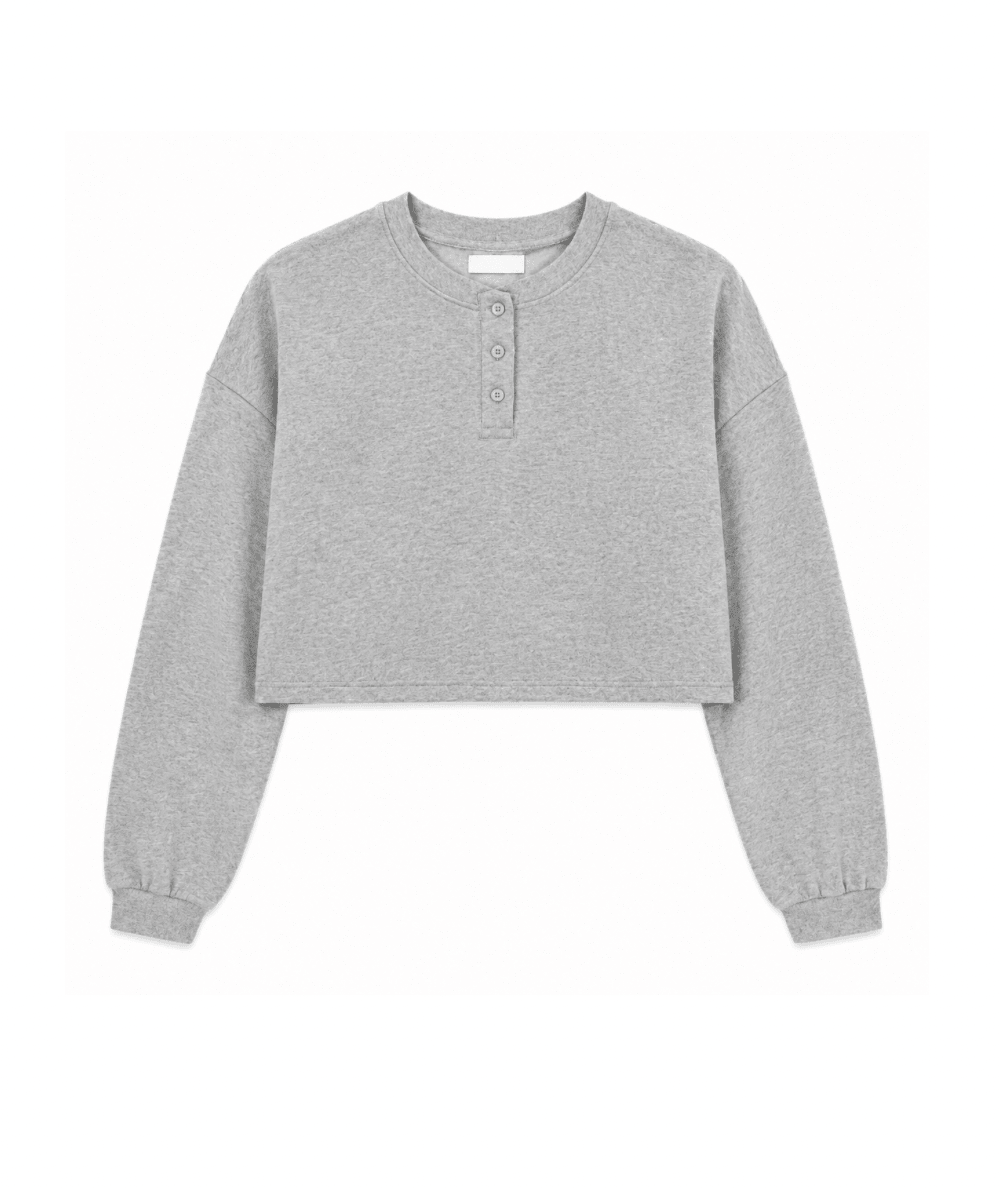 Tween Drew Long Sleeve Henley - CAKEWISH