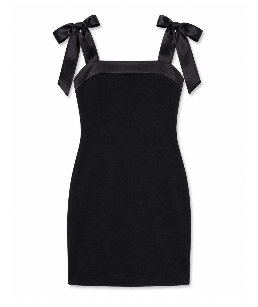 tween black dress Junior Edeline Tie Shoulder Md Black/ Dresses Sequin Fringe Cocktail Dress Tween Sizing (Child) _tab_return-info Color:Mint Green