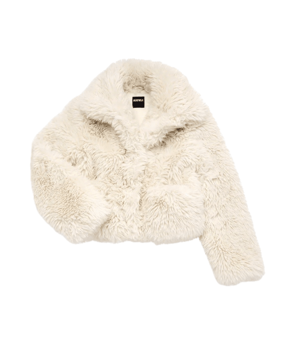 Tween Elise Faux Fur Jacket - CAKEWISH