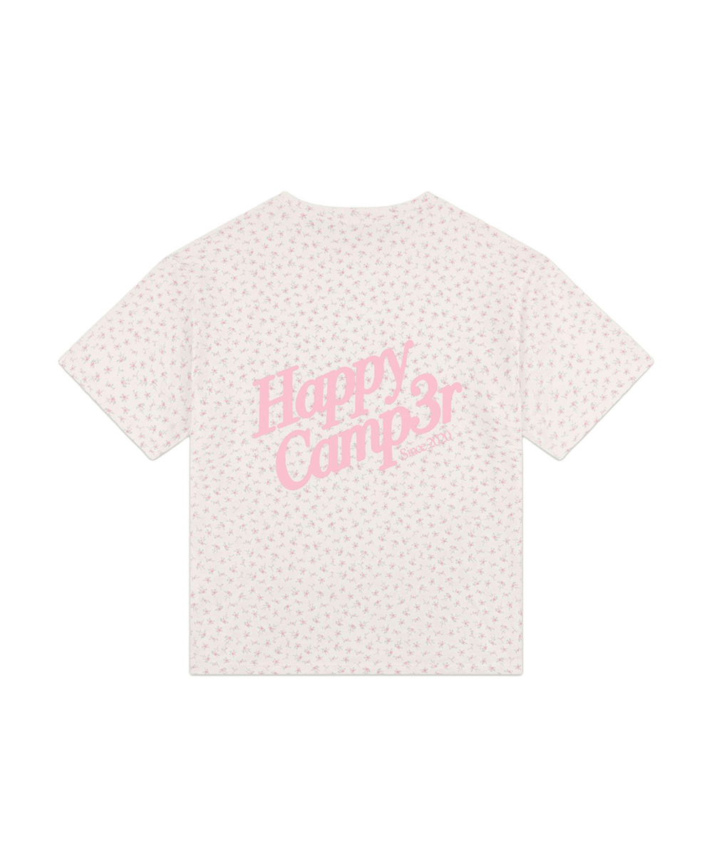 Tween Floral Sugar Plum Crew Tee - CAKEWISH