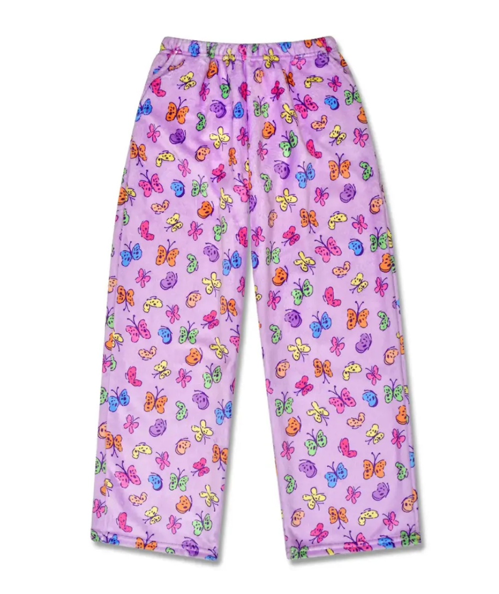 Tween Fuzzy Plush Pajama Pants - CAKEWISH