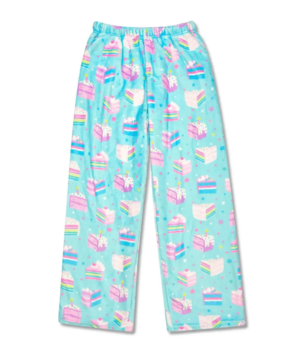 Tween Fuzzy Plush Pajama Pants - CAKEWISH
