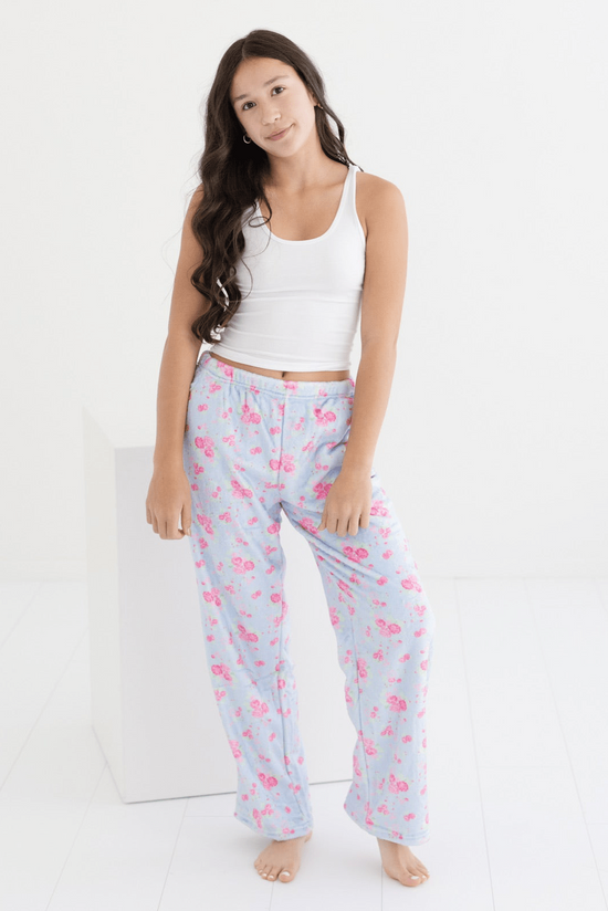 Tween Fuzzy Plush Pajama Pants - CAKEWISH