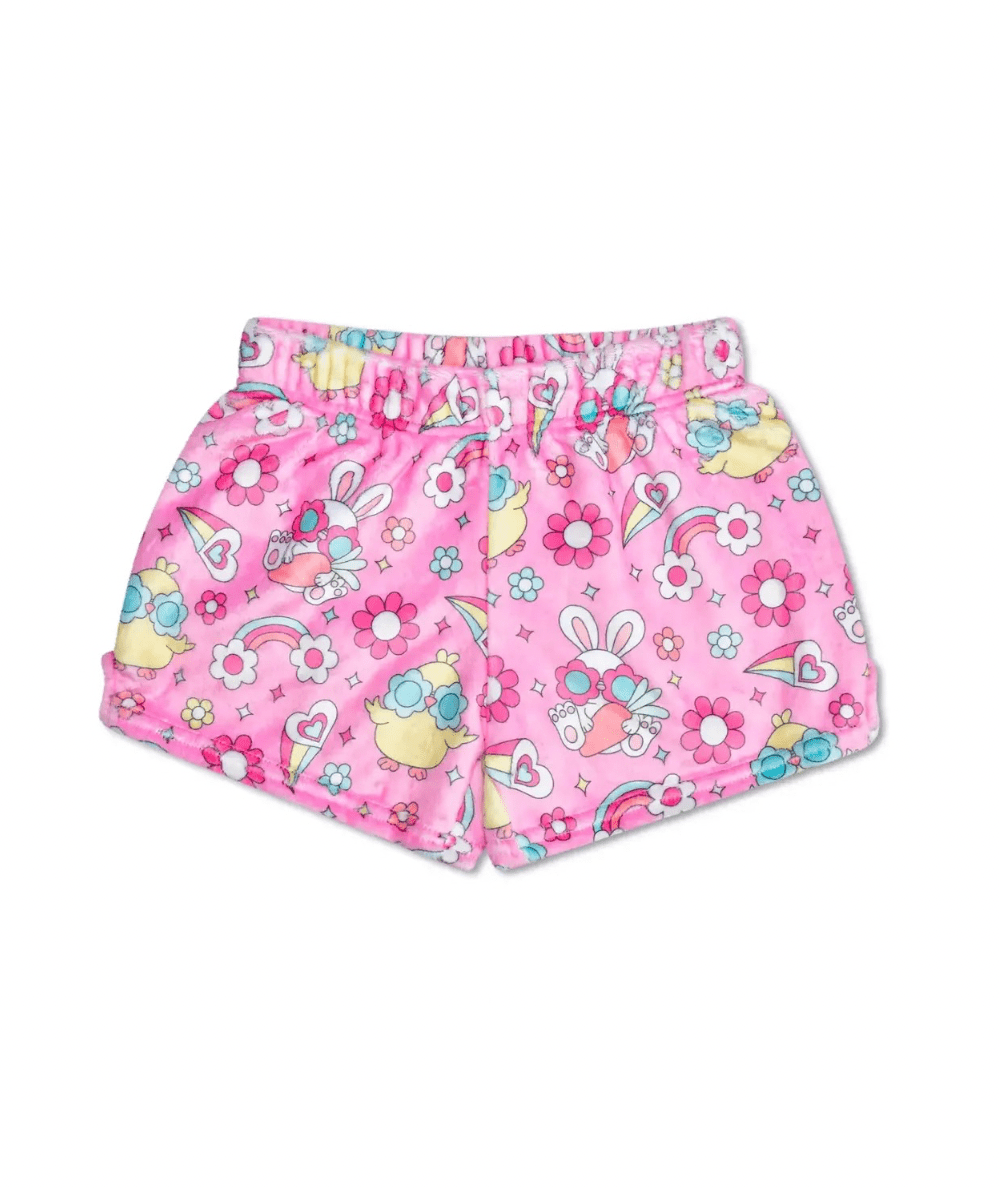 Tween Fuzzy Plush Pajama Shorts - CAKEWISH