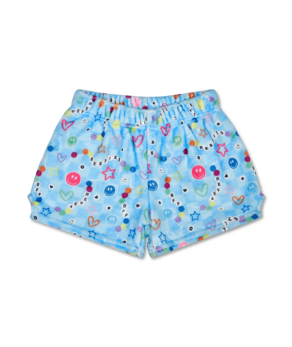 Tween Fuzzy Plush Pajama Shorts - CAKEWISH