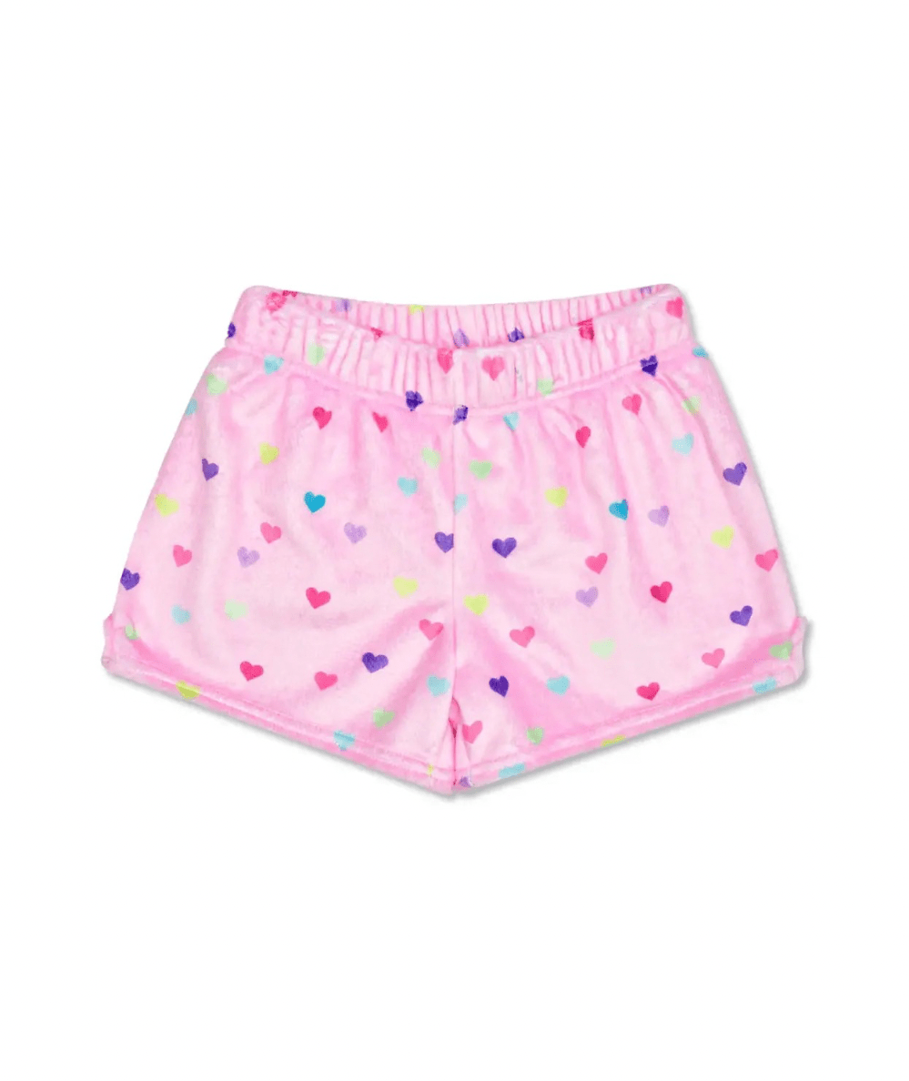 Tween Fuzzy Plush Pajama Shorts - CAKEWISH