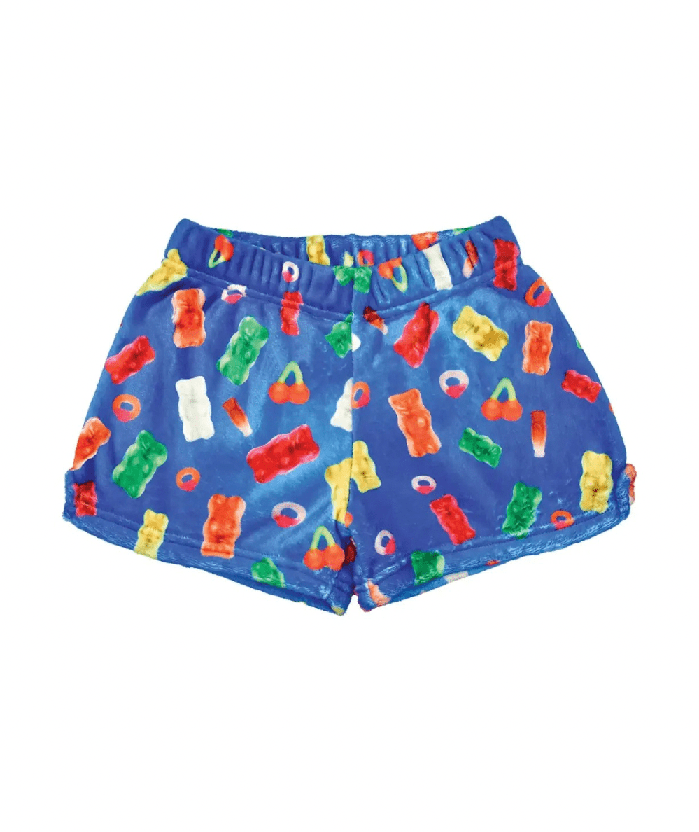 Tween Fuzzy Plush Pajama Shorts - CAKEWISH