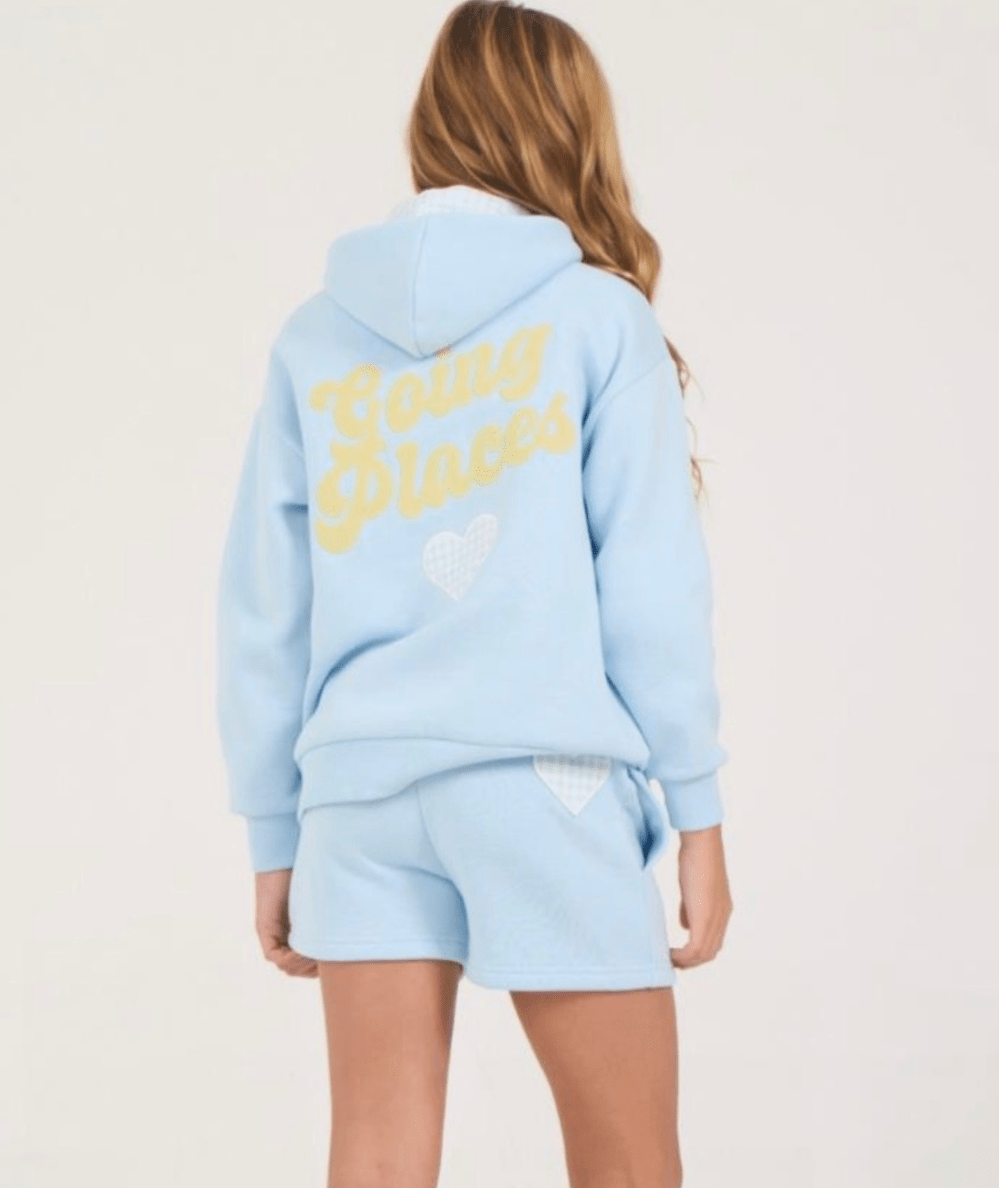 Tween Going Places Hoodie - CAKEWISH