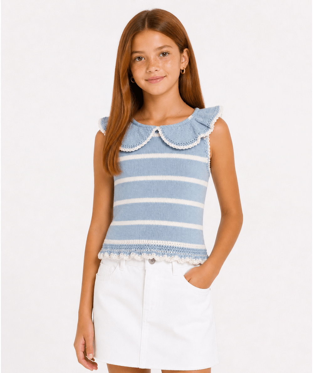 Tween Indra Knit Top - CAKEWISH