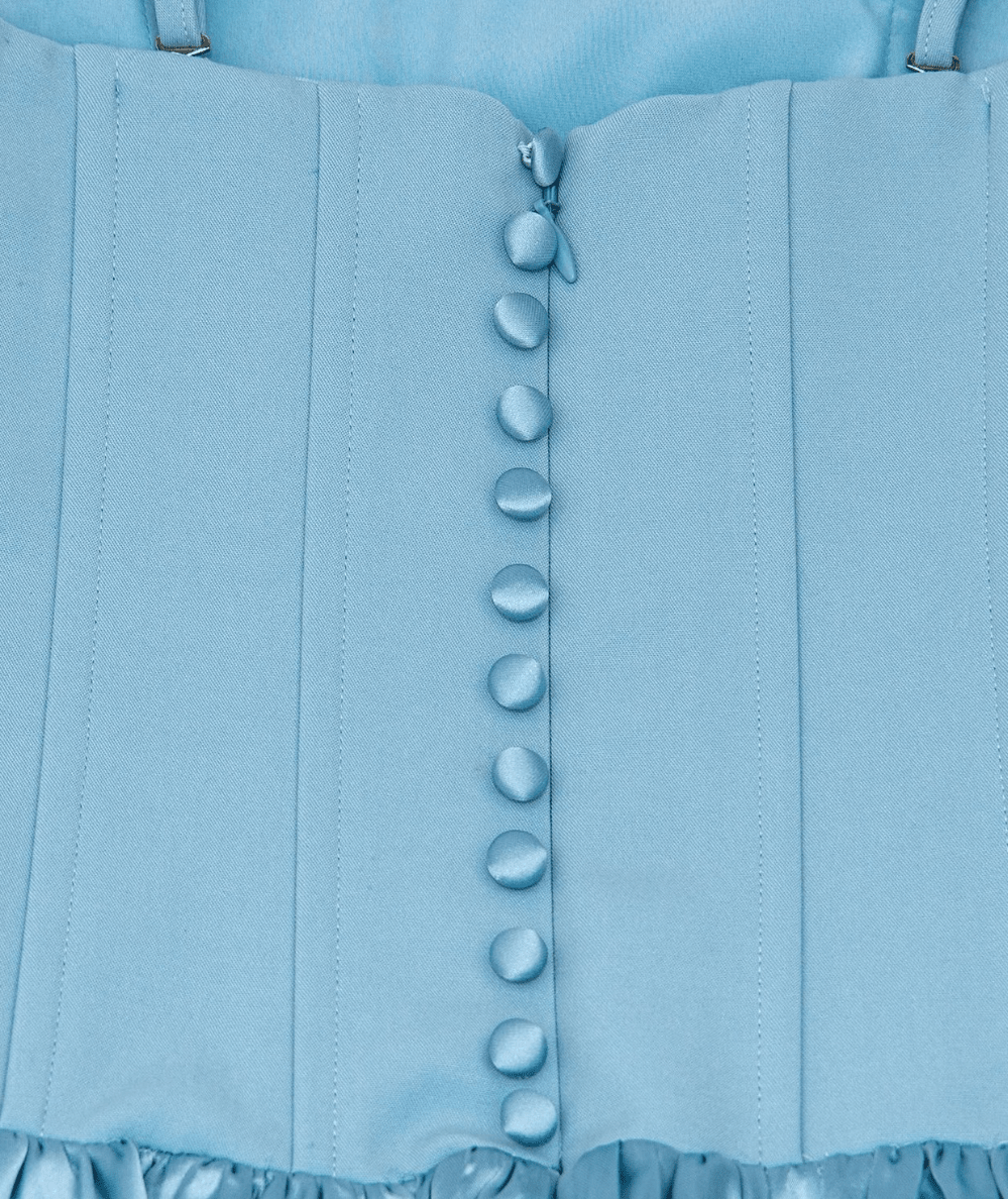 Tween Joanie Mixed Media Party Dress - CAKEWISH