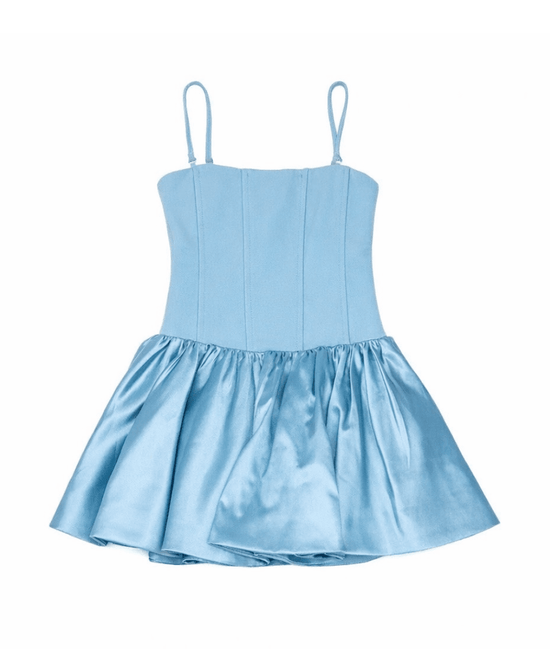 KatieJ NYC Joanie Party Dress for Tweens – Satin Skirt Dress Black / XL (14)