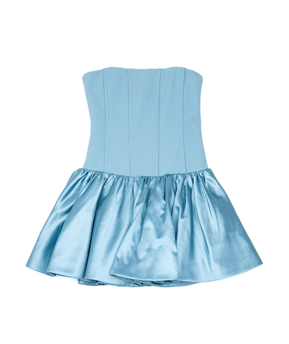 Tween Joanie Mixed Media Party Dress - CAKEWISH