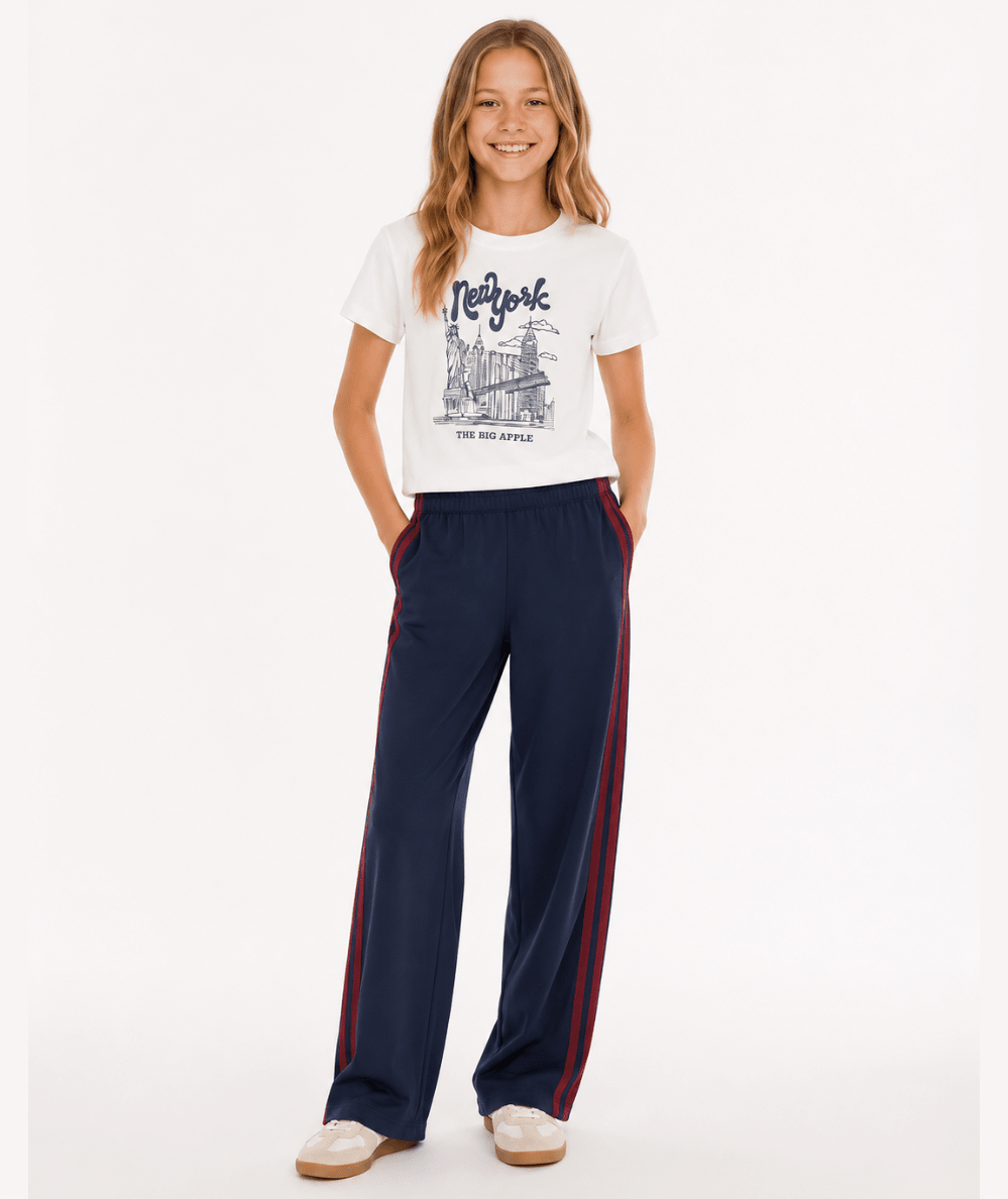 Tween Jordyn Contrast Stripe Pant - CAKEWISH