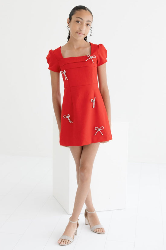 Tween Kora Bow Dress - CAKEWISH
