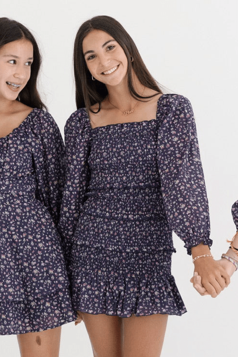 Tween Laila Long Sleeve Dress - CAKEWISH