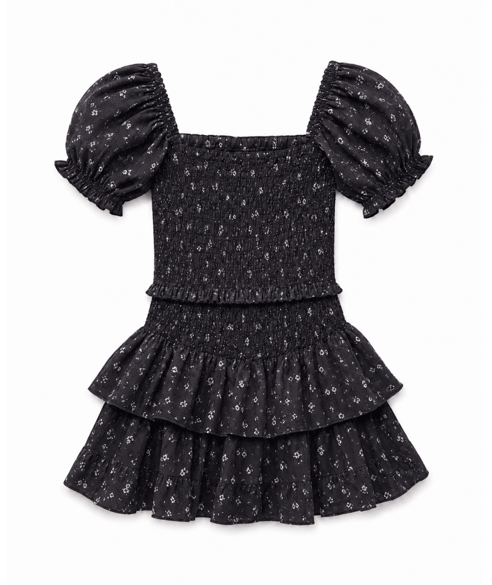 Tween Lainey Floral Print Dress - CAKEWISH