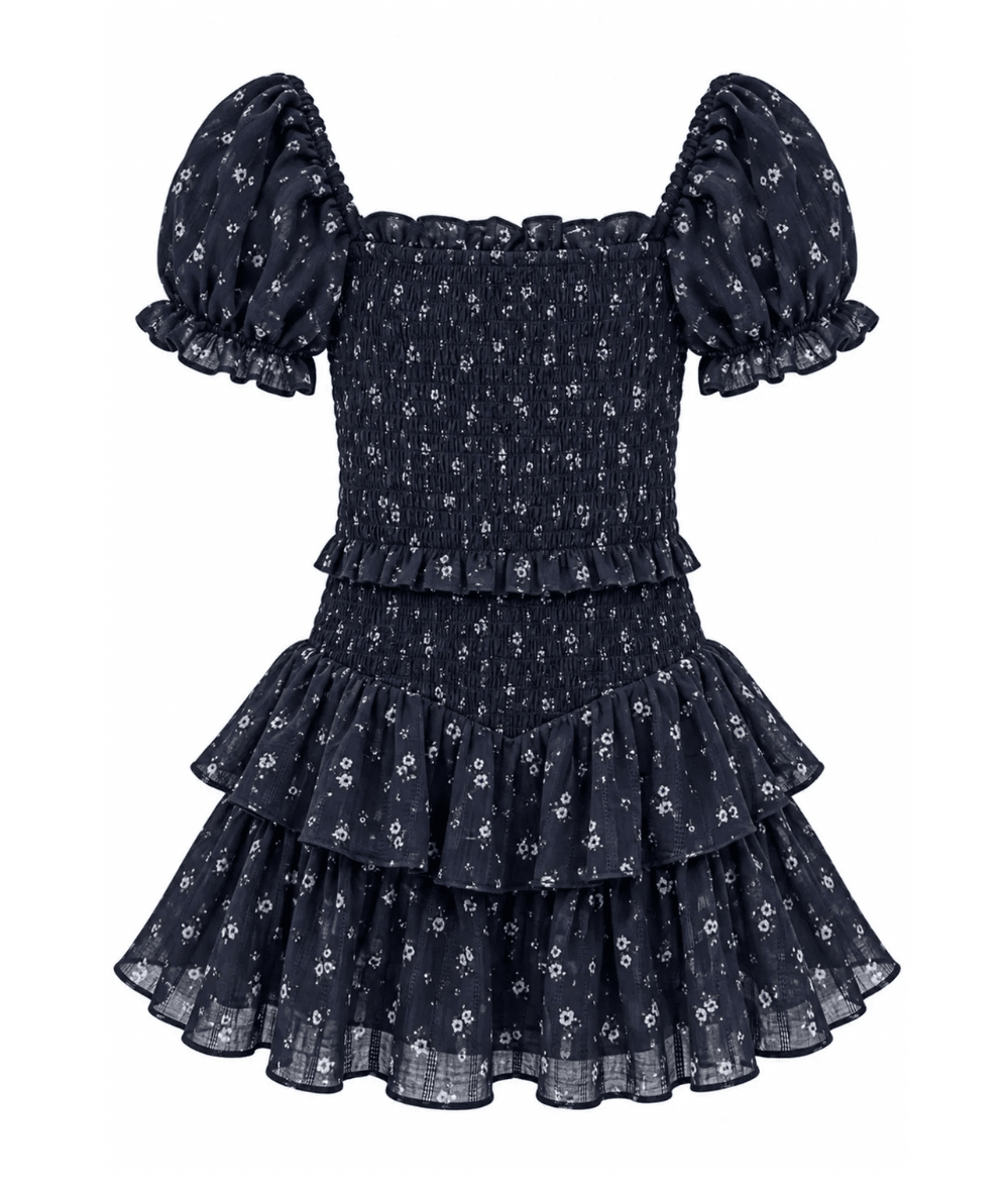 Tween Lainey Floral Print Dress - CAKEWISH
