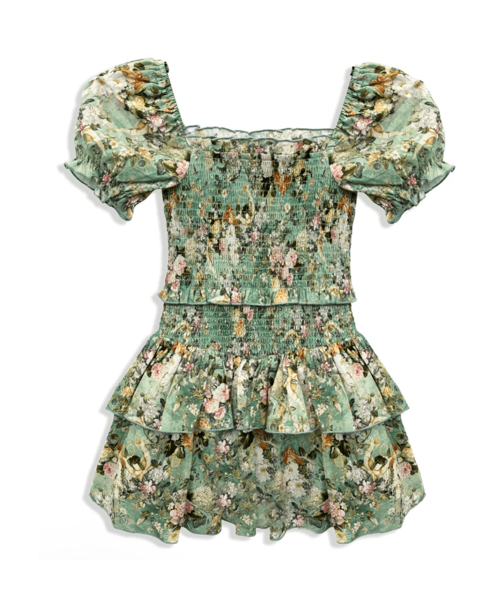 Tween Lainey Print Dress - CAKEWISH