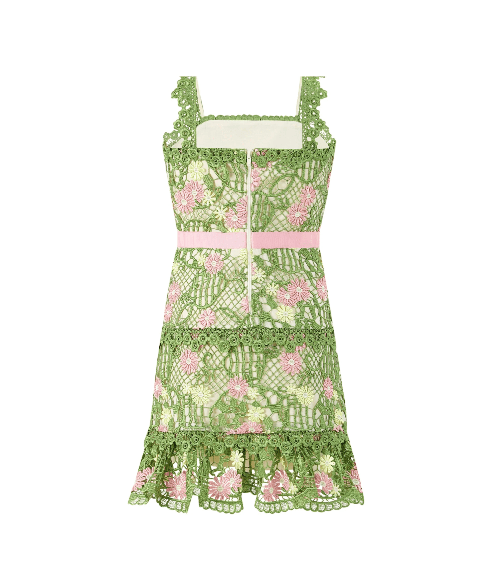 Tween Lana Embroidered Mini Dress by Marlo, special occasion dress - CAKEWISH