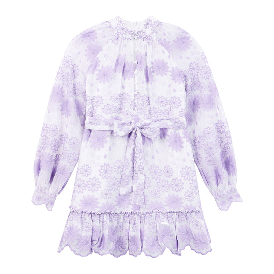 Tween Lena Embroidered Mini Dress - CAKEWISH