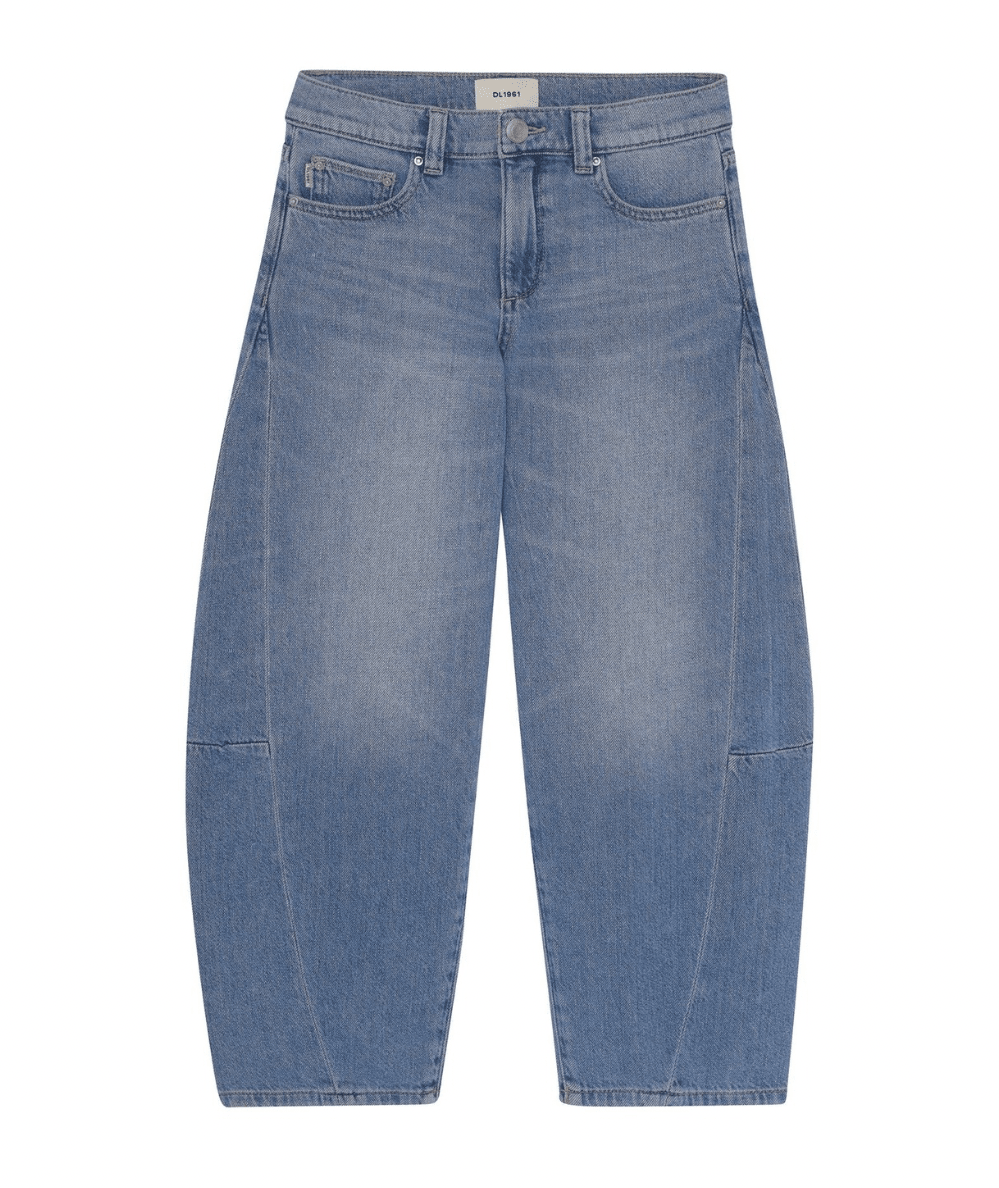 Tween Lilia Barrel Leg Relaxed Jean - CAKEWISH