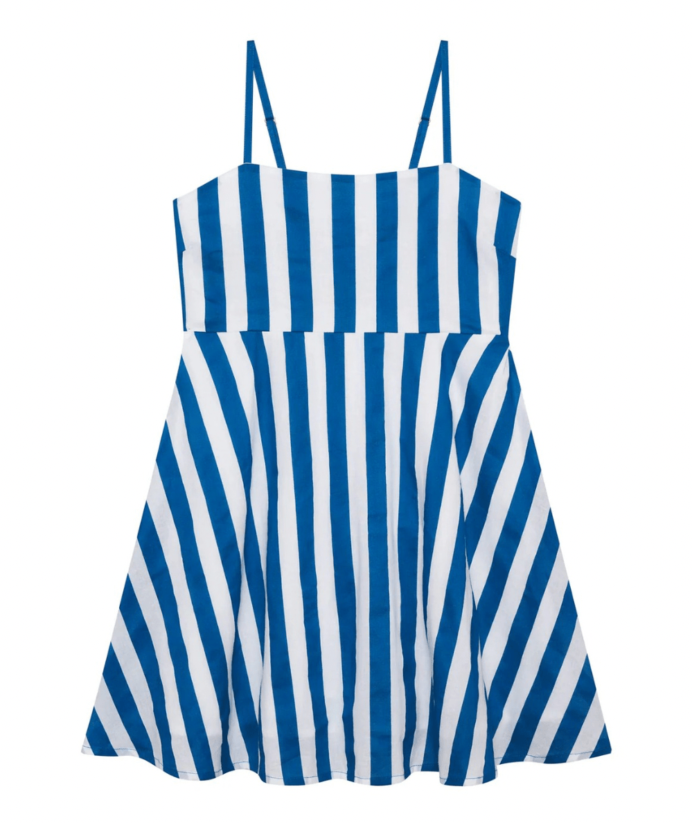 blue and white striped mini dress Little Rianne Mini Dress Twilight Tides Stripes, 1112 / Twilight Tides STRIPES