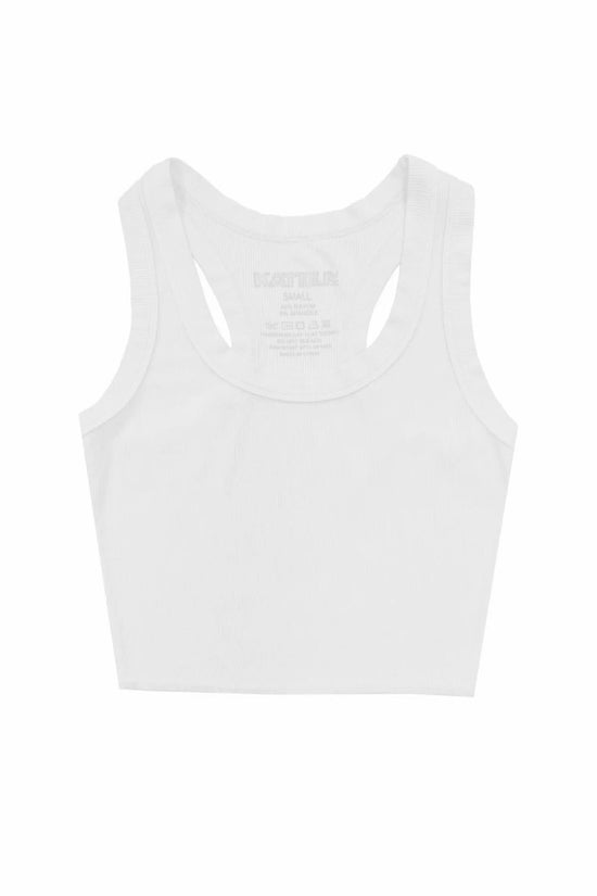 Tween Livi Cropped Ribbed Tank - CAKEWISH