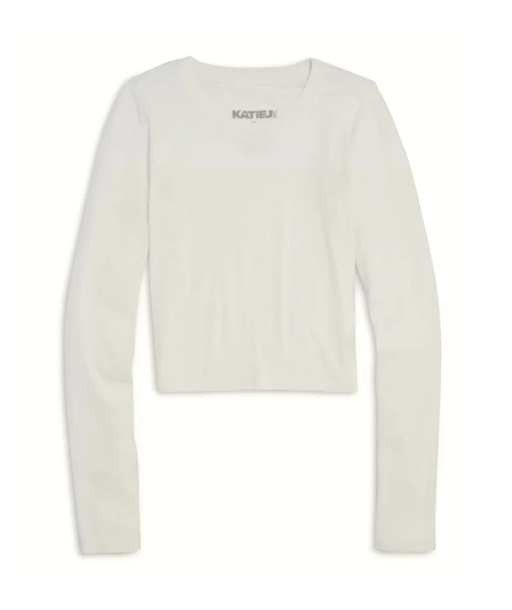 Tween Livi Long Sleeve Ribbed Tee - CAKEWISH