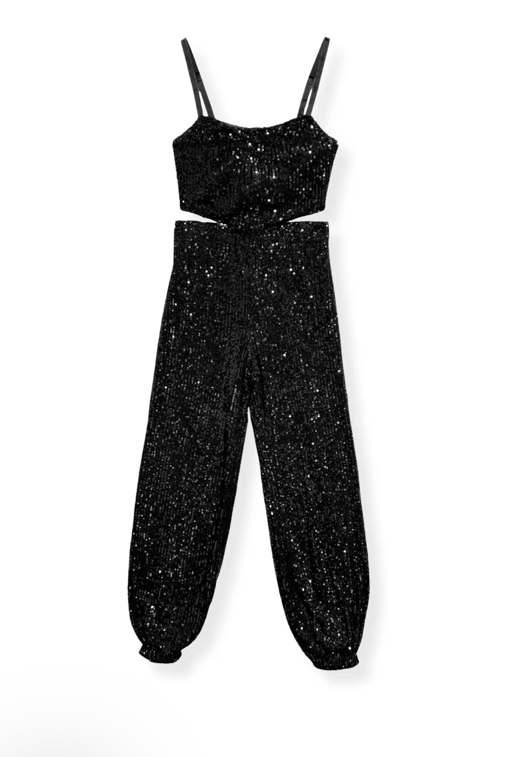 Tween Liza Sequin Jumpsuit - CAKEWISH