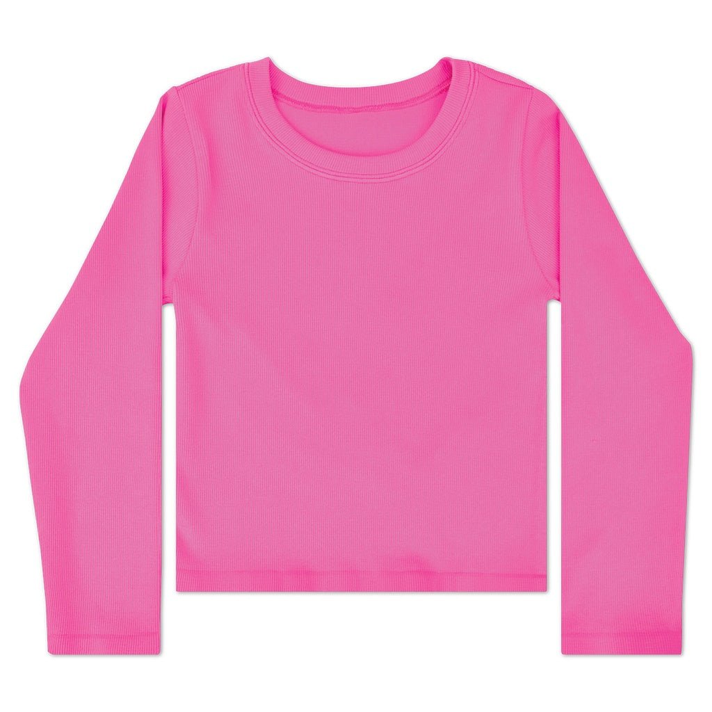 Tween Long Sleeve Cropped Tee - CAKEWISH