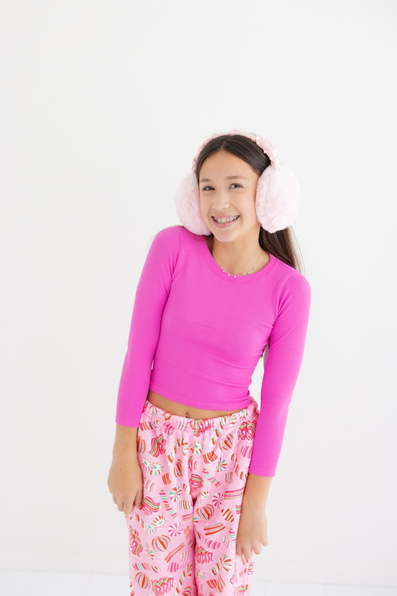 Tween Long Sleeve Cropped Tee - CAKEWISH