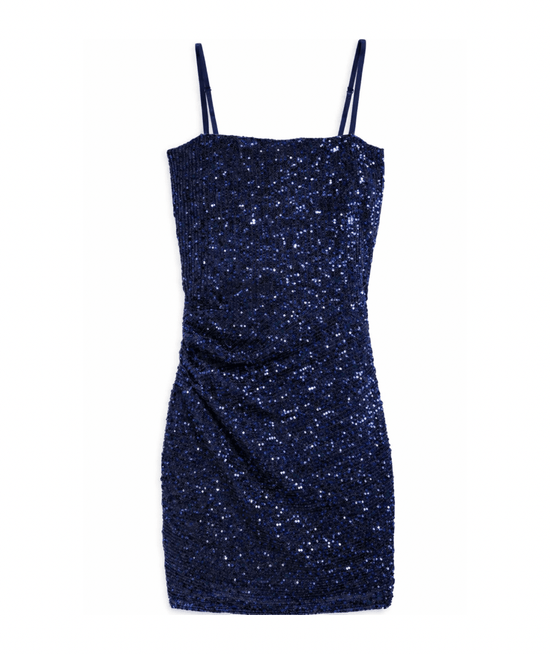 blue dress for baby girl KatieJ NYC Tween Maddy Sequin Party Dress