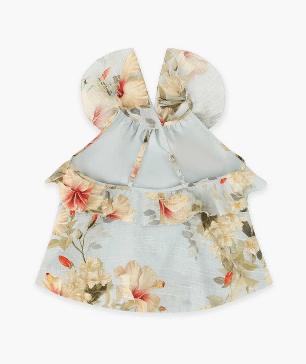 Tween Mahon Floral Frill Top - CAKEWISH