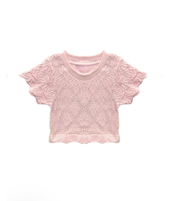 Tween Maizie Cropped Stretch Tee - CAKEWISH