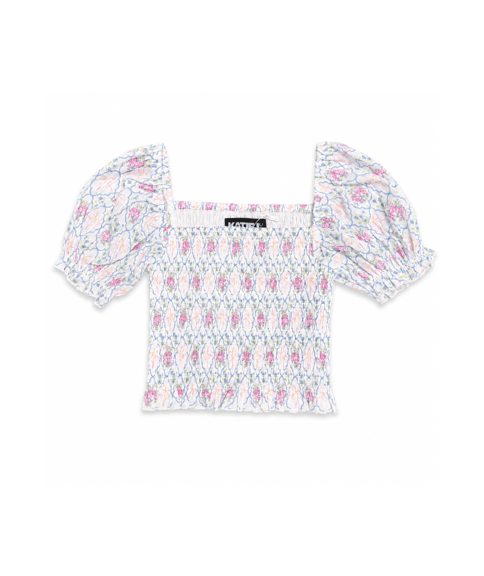 Tween Marlee Floral Print Top - CAKEWISH