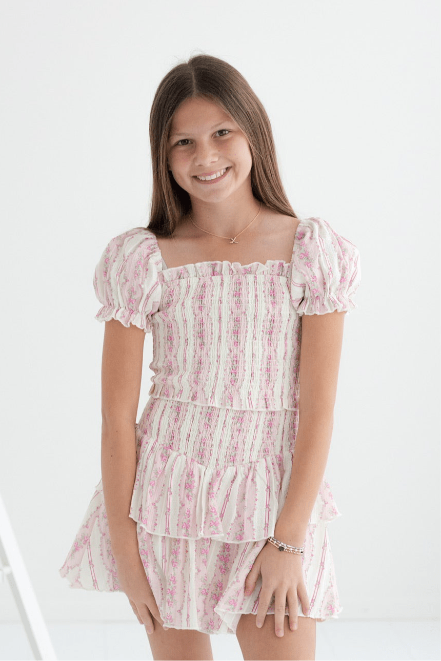 Tween Marlee Floral Top - CAKEWISH