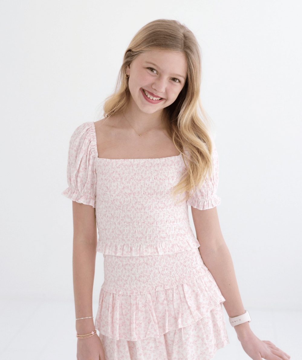 Tween Marlee Floral Top - CAKEWISH